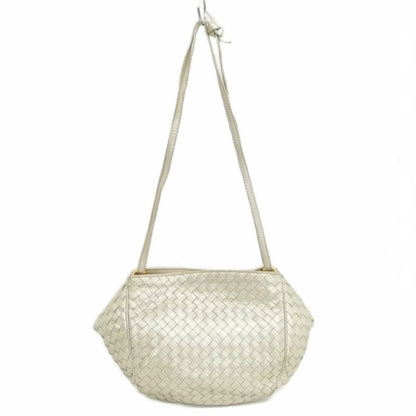 Bottega Veneta Vintage Intrecciato Shoulder Bag Handbag Chien Pan Gold Series