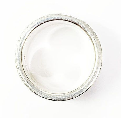 Tiffany & Co Tiffany & CO Atlas Wide Ring No 12 Silver Ring []aa▲ 251213