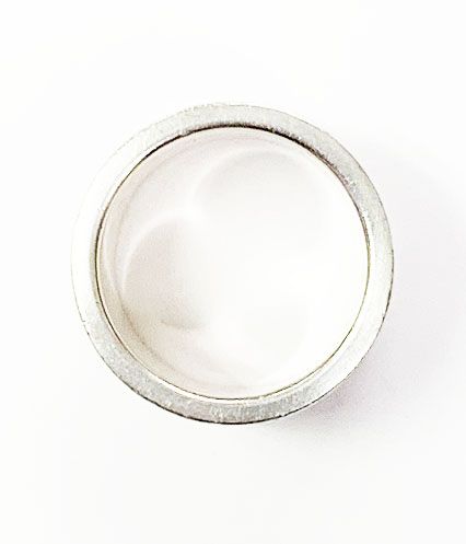 Tiffany & Co Tiffany & CO Atlas Wide Ring No 9 Silver Ring []aa▲ 251213