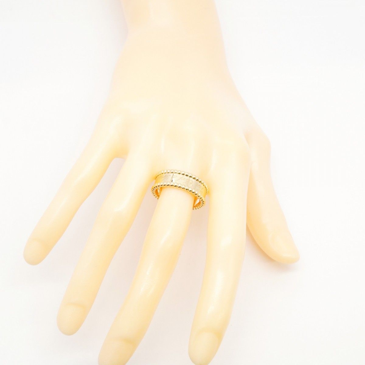 Van Cleef & Arpels Ring Perle Senior Tulle K18yg Yellow Gold #59