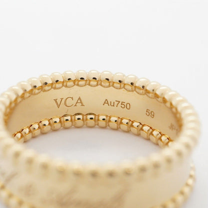 Van Cleef & Arpels Ring Perle Senior Tulle K18yg Yellow Gold #59