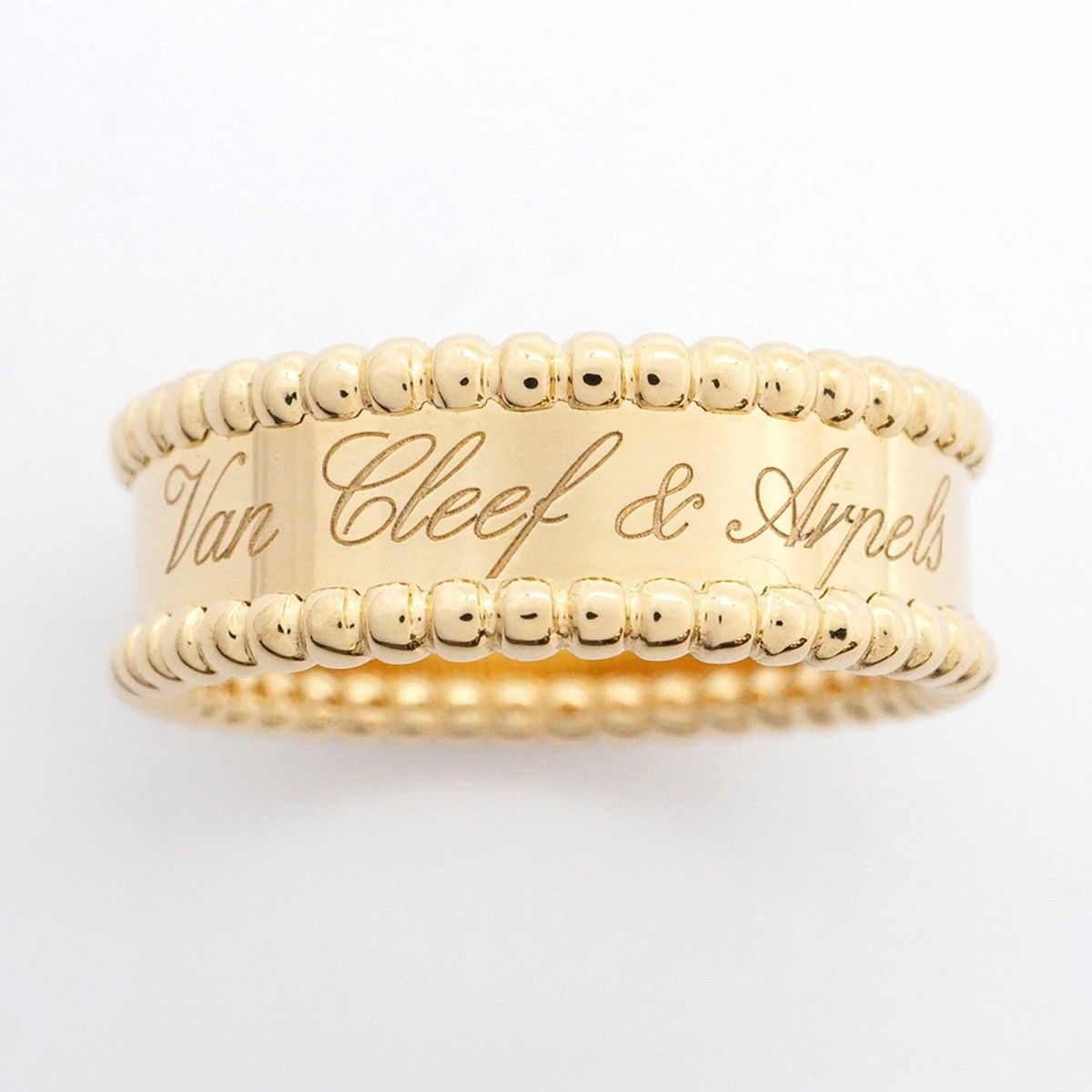 Van Cleef & Arpels Ring Perle Senior Tulle K18yg Yellow Gold #59