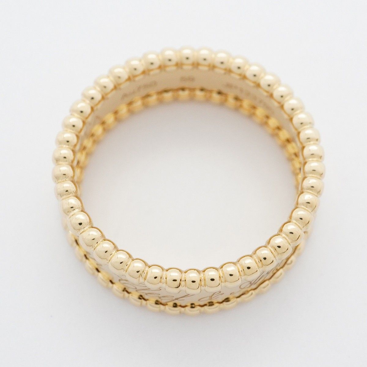 Van Cleef & Arpels Ring Perle Senior Tulle K18yg Yellow Gold #59