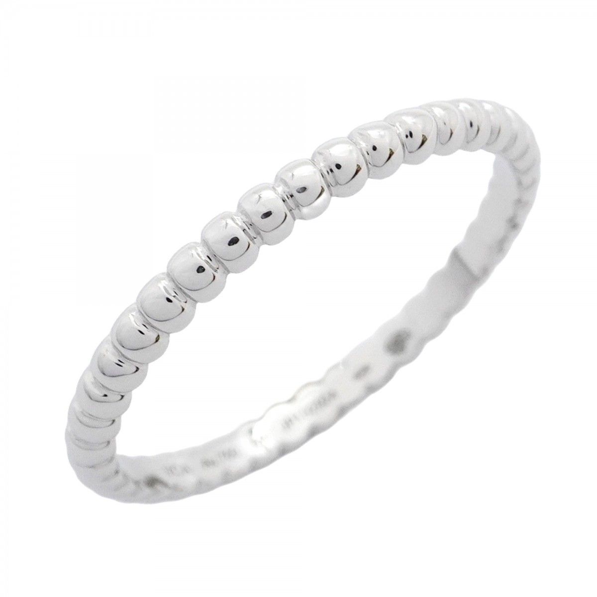 Van Cleef & Arpels Ring Perle K18wg White Togo Old #59 Men'S