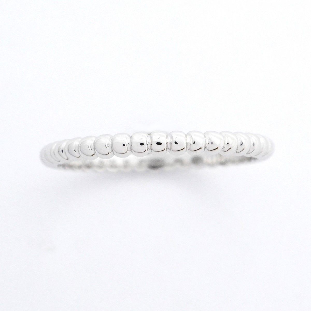 Van Cleef & Arpels Ring Perle K18wg White Togo Old #59 Men'S