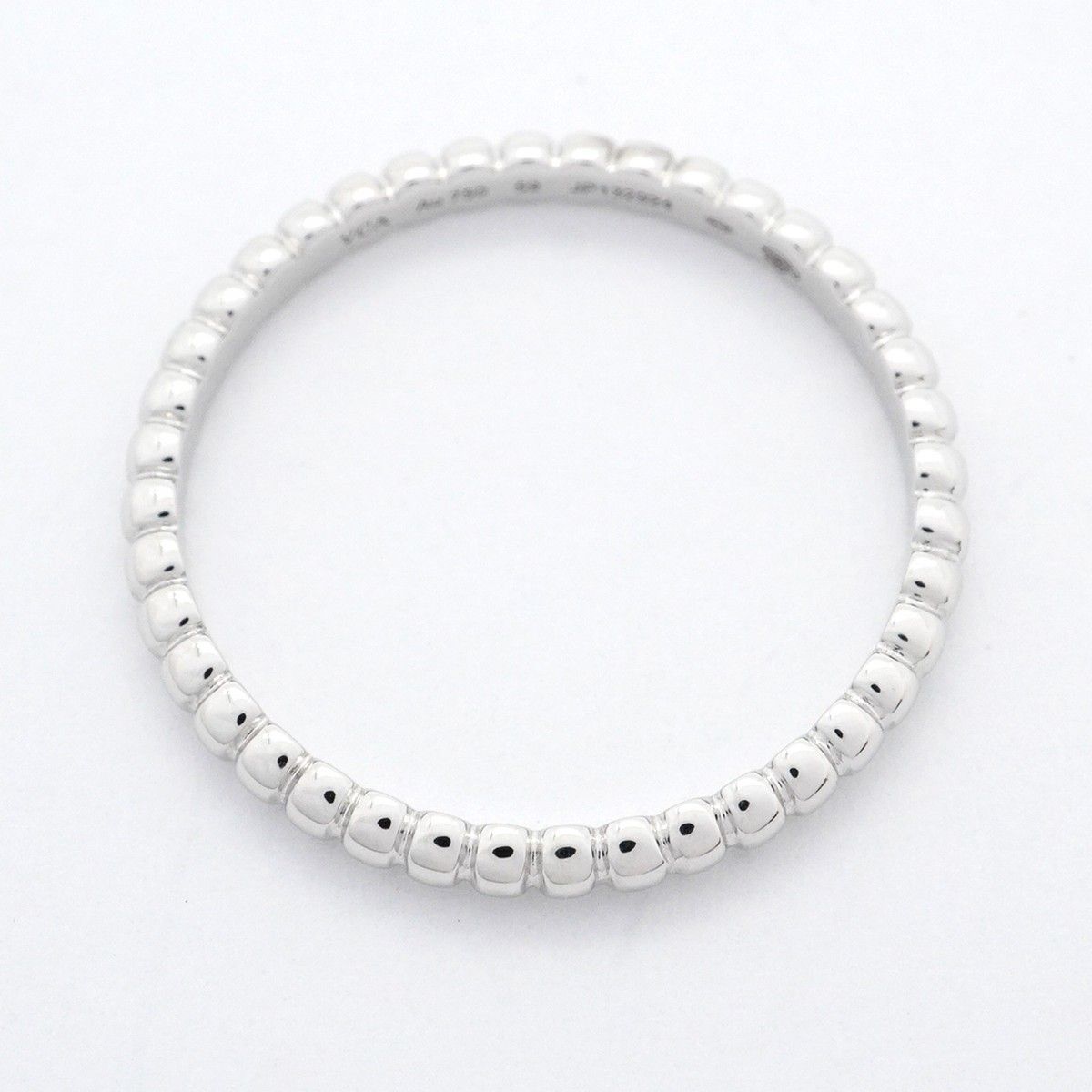 Van Cleef & Arpels Ring Perle K18wg White Togo Old #59 Men'S