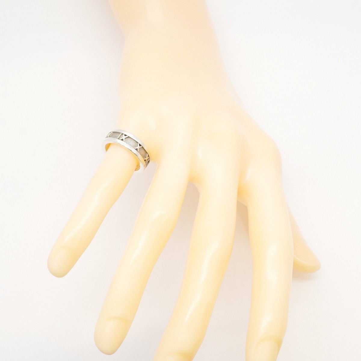 Tiffany Ring Atlas Silver 925 No 10.5 Ladies