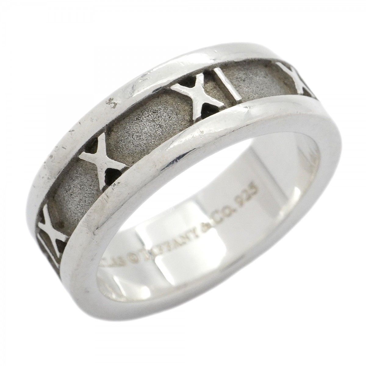 Tiffany Ring Atlas Silver 925 No 10.5 Ladies