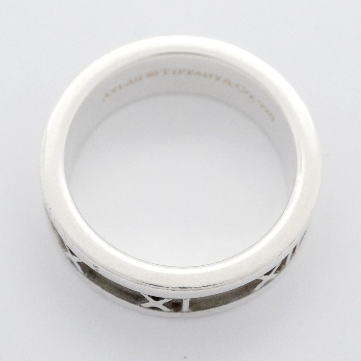 Tiffany Ring Atlas Silver 925 No 10.5 Ladies