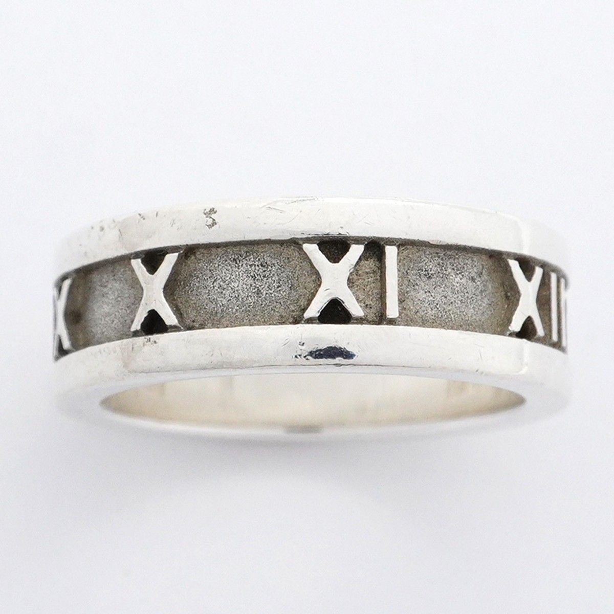 Tiffany Ring Atlas Silver 925 No 10.5 Ladies