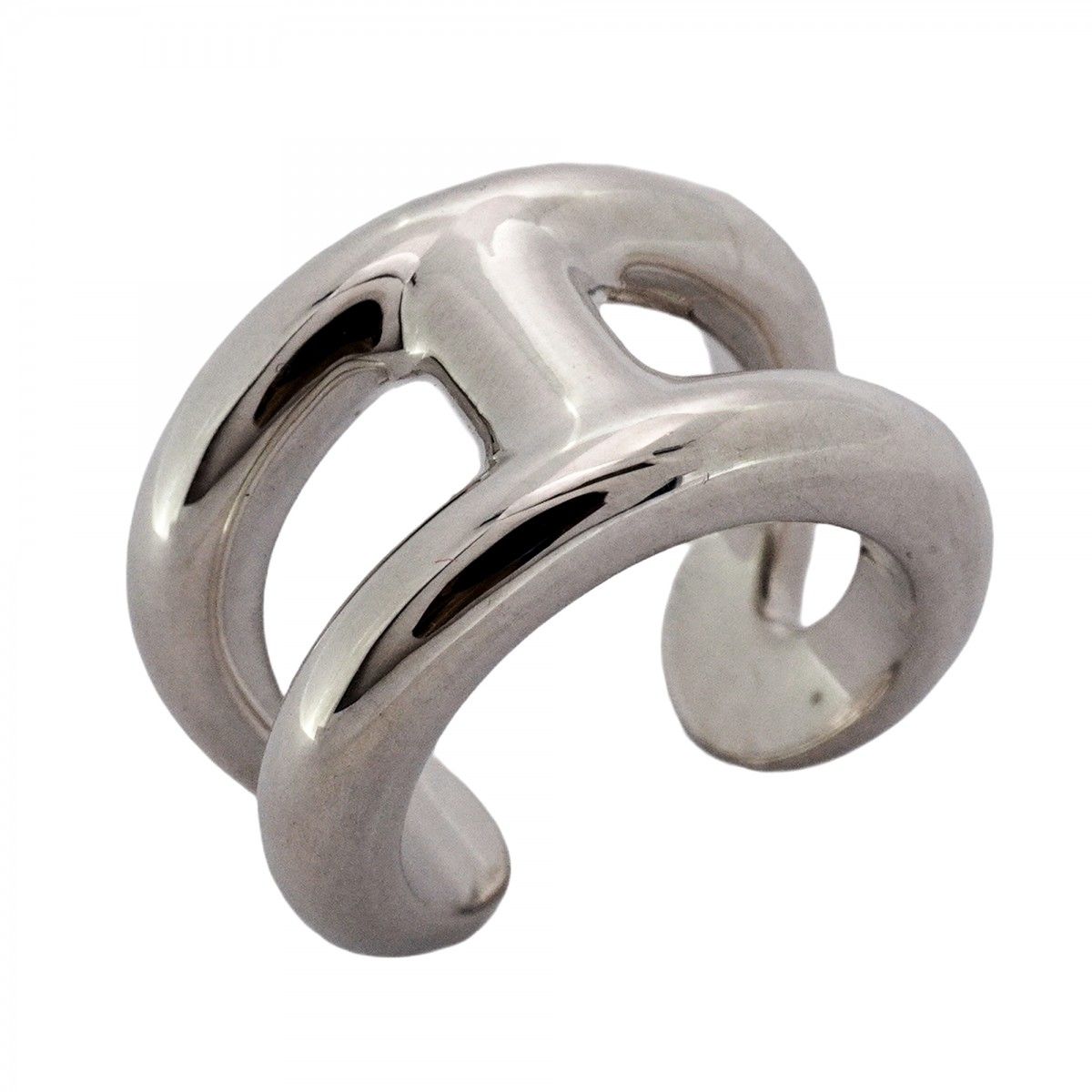 Hermes Ring Osmozu Pm Silver 925 #48 Ladies