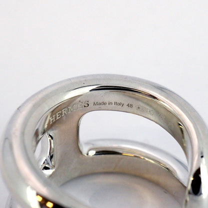 Hermes Ring Osmozu Pm Silver 925 #48 Ladies