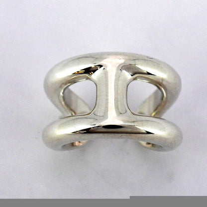 Hermes Ring Osmozu Pm Silver 925 #48 Ladies