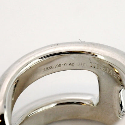 Hermes Ring Osmozu Pm Silver 925 #48 Ladies
