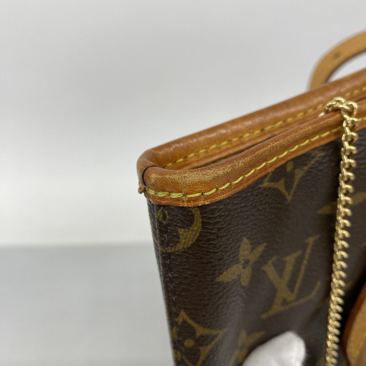 Louis Vuitton Tote Bag Monogram Bucket Gm M42236 Brown Women'S