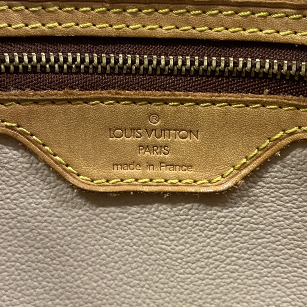 Louis Vuitton Tote Bag Monogram Bucket Gm M42236 Brown Women'S