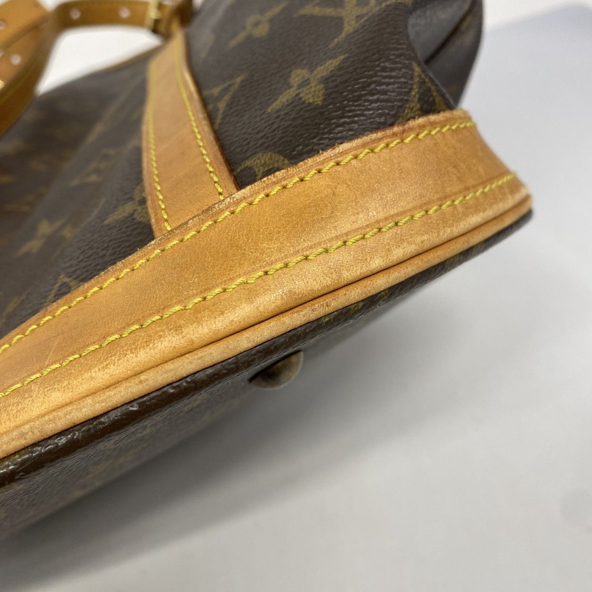 Louis Vuitton Tote Bag Monogram Bucket Gm M42236 Brown Women'S