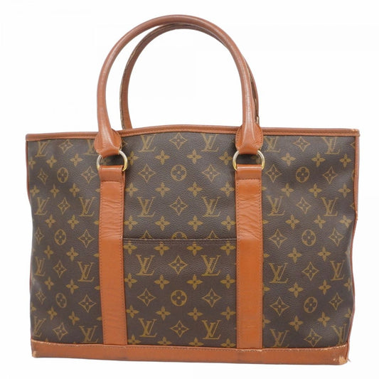 Louis Vuitton Tote Bag Monogram Sack Weekend Pm M42425 Brown
