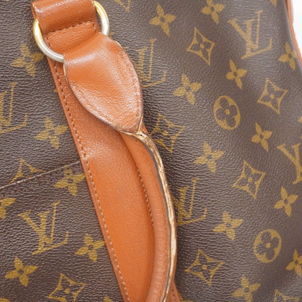 Louis Vuitton Tote Bag Monogram Sack Weekend Pm M42425 Brown
