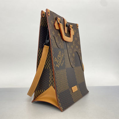 Louis Vuitton Tote Bag Damier Giant NIGO Mini Tote N40355 Ebene 2way Bag Men's