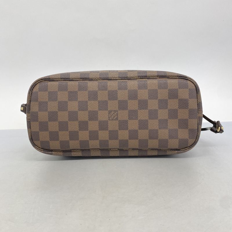Louis Vuitton Damier Neverfull PM N41359 Ebene Womens Tote Bag