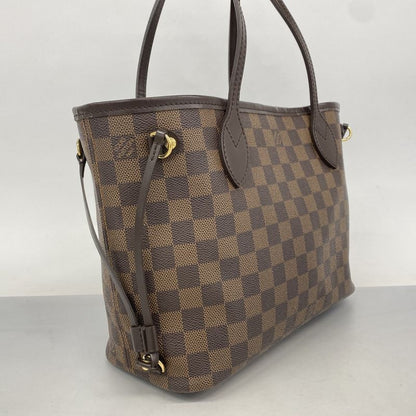 Louis Vuitton Damier Neverfull PM N41359 Ebene Womens Tote Bag