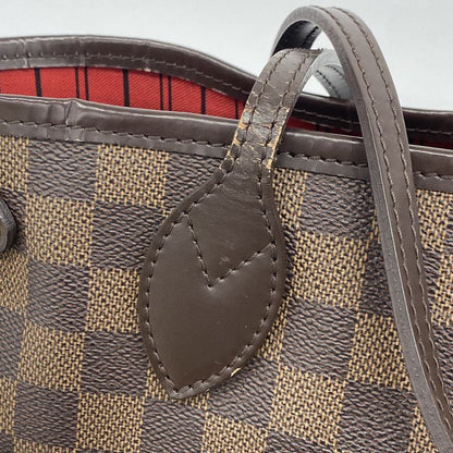 Louis Vuitton Damier Neverfull PM N41359 Ebene Womens Tote Bag