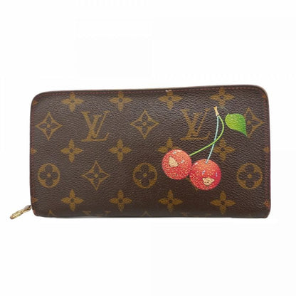 Louis Vuitton Long Wallet Monogram Cherry Takashi Murakami Collaboration