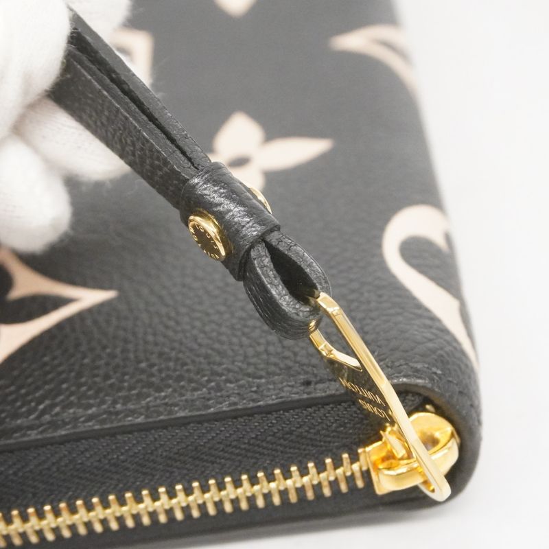Louis Vuitton Long Wallet Monogram / Empreinte Bicolor Zippy Wallet M80481