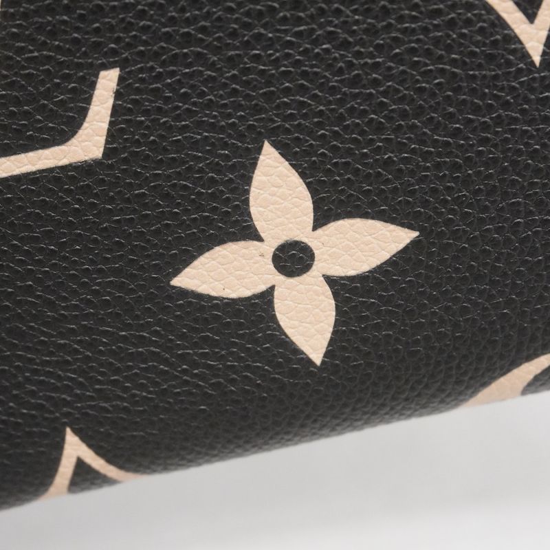 Louis Vuitton Long Wallet Monogram / Empreinte Bicolor Zippy Wallet M80481