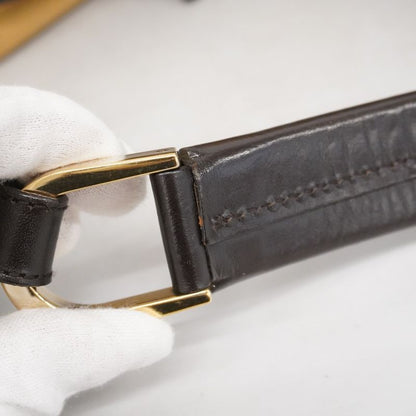 Gucci Shoulder Bag Sherry Line 001 4287 Canvas Beige Chien Pangold Hardware