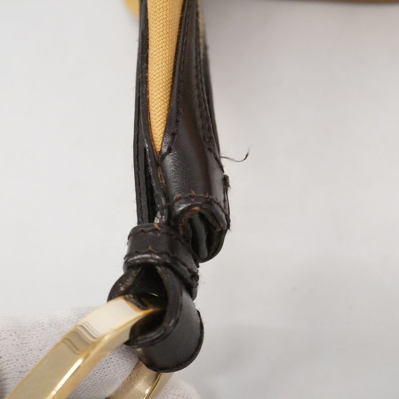 Gucci Shoulder Bag Sherry Line 001 4287 Canvas Beige Chien Pangold Hardware