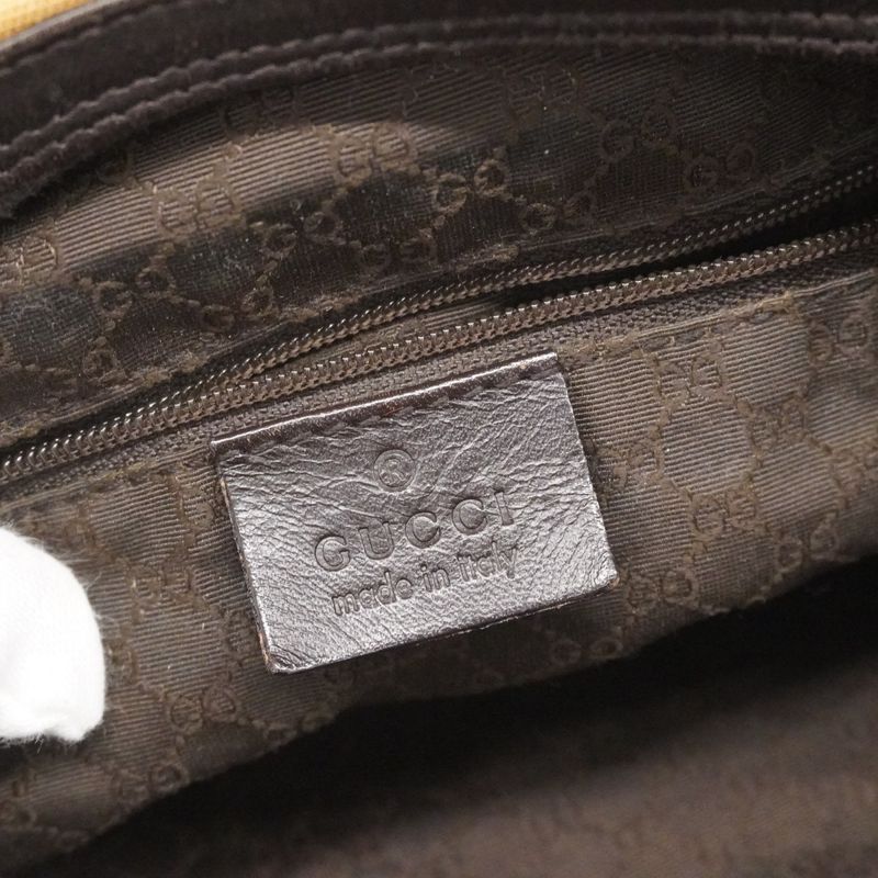 Gucci Shoulder Bag Sherry Line 001 4287 Canvas Beige Chien Pangold Hardware