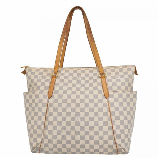 Louis Vuitton Tote Bag Damier Azure Totally GM N51263 White Ladies