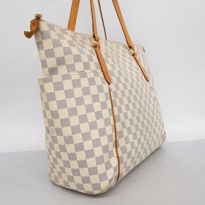 Louis Vuitton Tote Bag Damier Azure Totally GM N51263 White Ladies