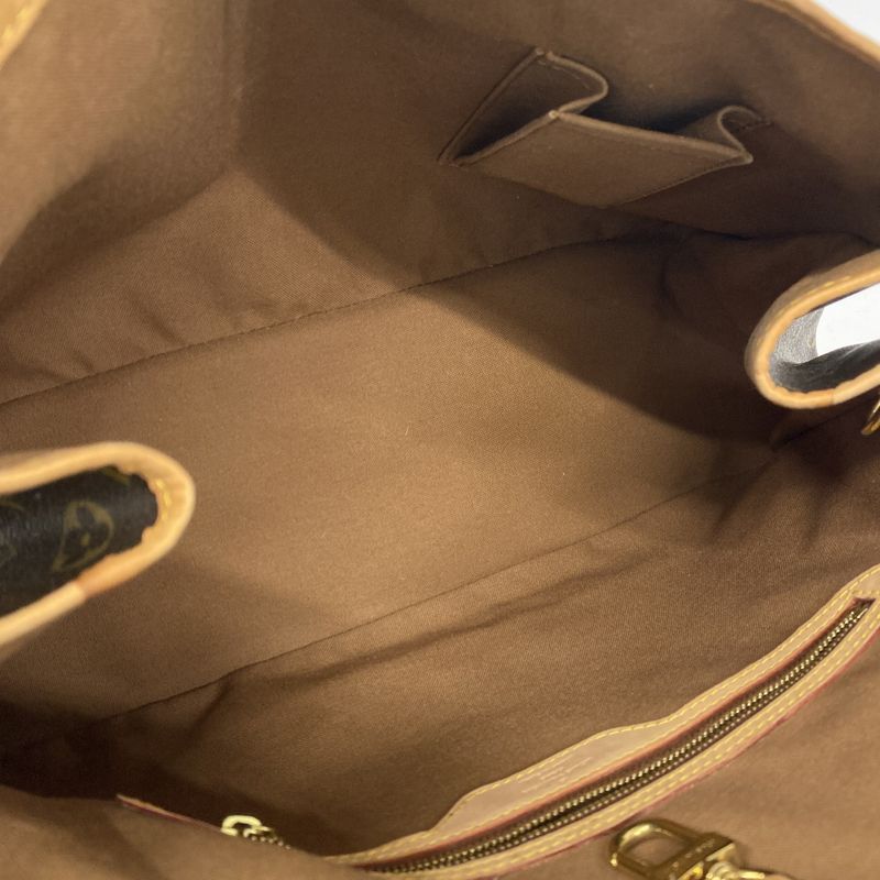Louis Vuitton Tote Bag Monogram Batignolles Horizontal M51154 Brown Women's