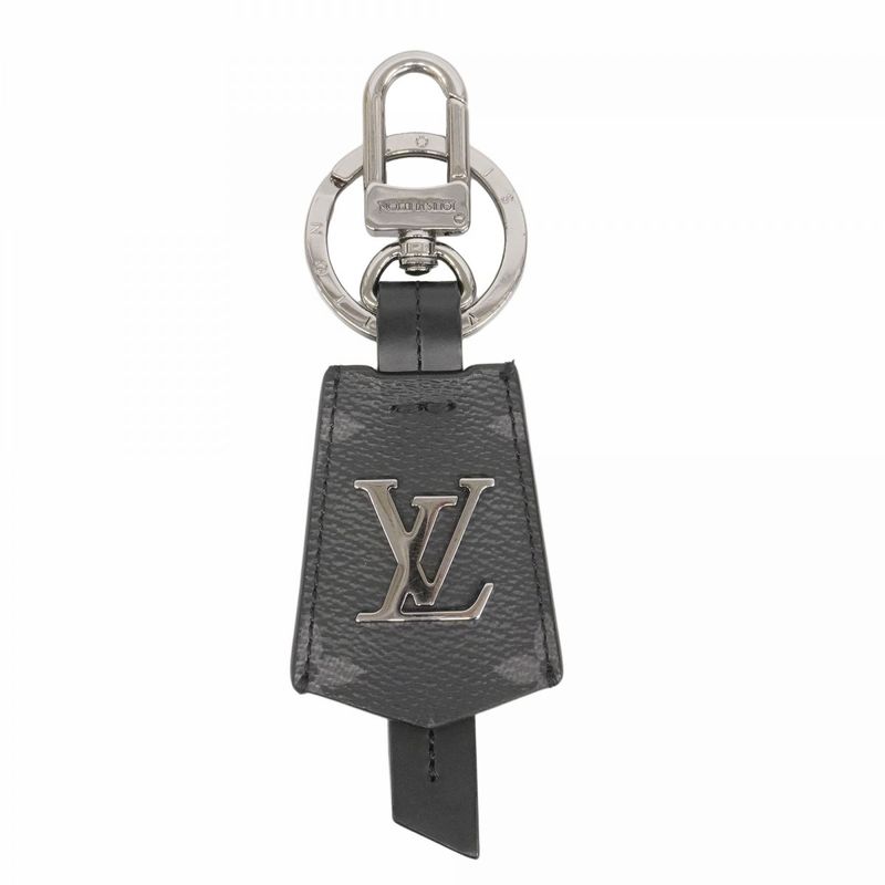 Louis Vuitton Key Holder Monogram ・eclipse Porte Cles Cloche Cles M63620 Black