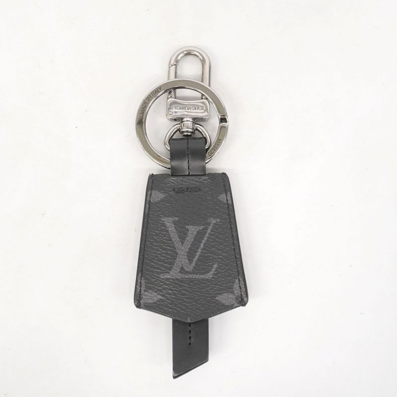 Louis Vuitton Key Holder Monogram ・eclipse Porte Cles Cloche Cles M63620 Black