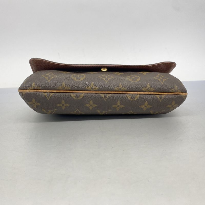 Louis Vuitton Shoulder Bag Monogram Musette Tango Short Strap M51257 Brown