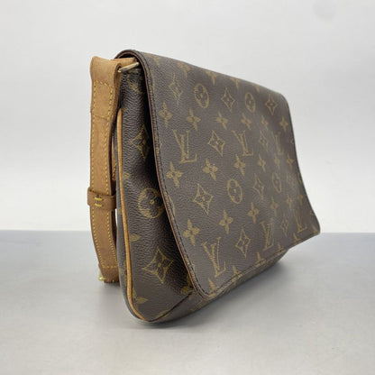 Louis Vuitton Shoulder Bag Monogram Musette Tango Short Strap M51257 Brown
