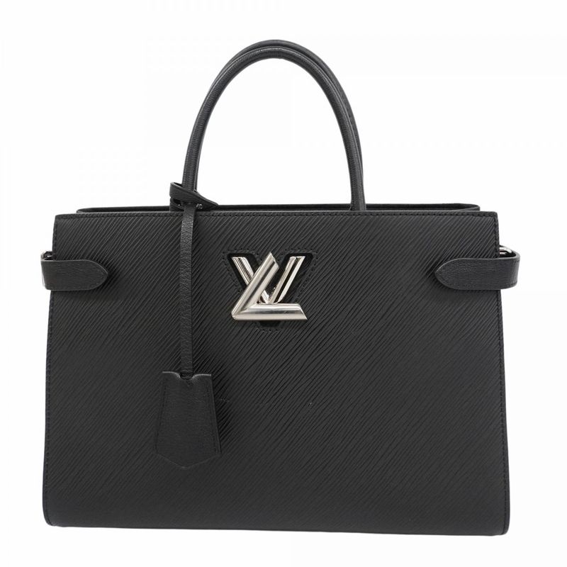 Louis Vuitton Handbag Epi Twist Tote M54810 Noir Black Women's