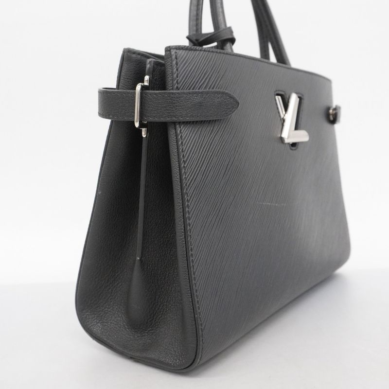 Louis Vuitton Handbag Epi Twist Tote M54810 Noir Black Women's