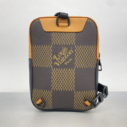 Louis Vuitton Body Bag Damier Giant NIGO Amazon Ring Bag N40379 Ebene Men's