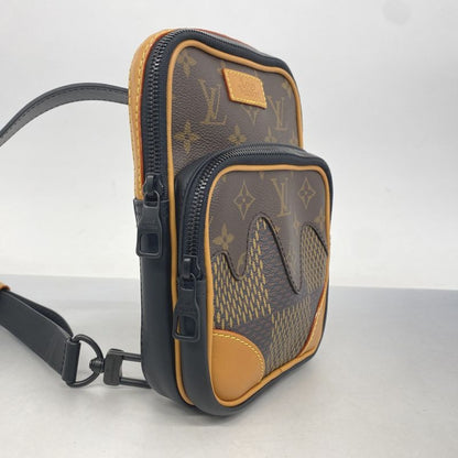 Louis Vuitton Body Bag Damier Giant NIGO Amazon Ring Bag N40379 Ebene Men's