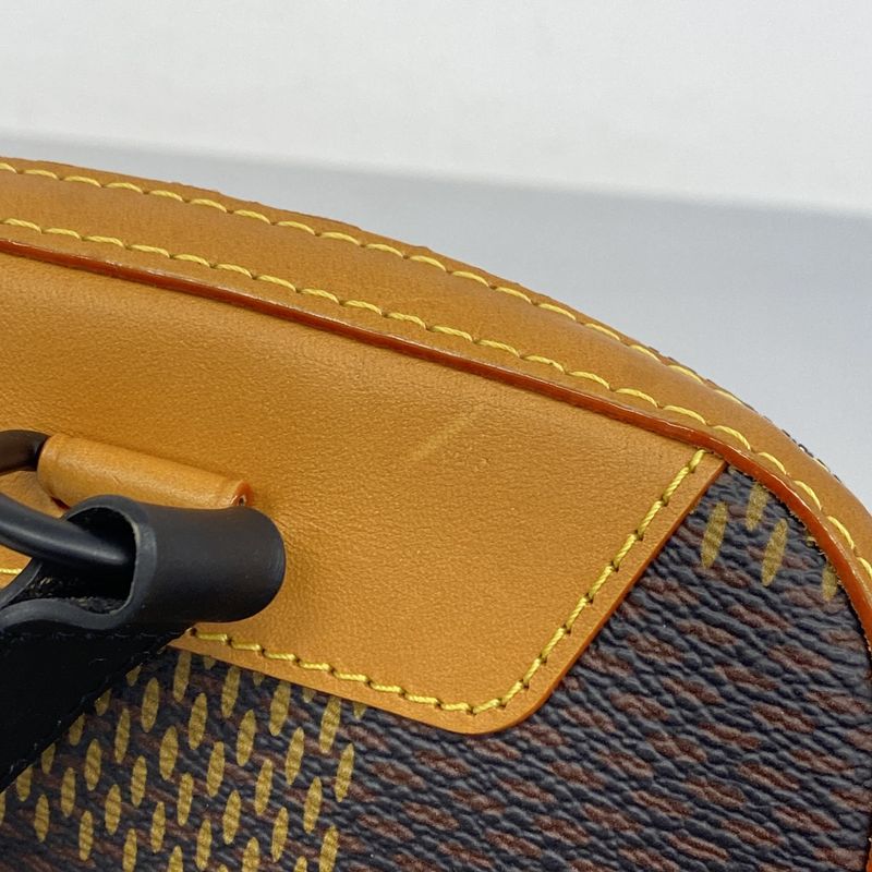 Louis Vuitton Body Bag Damier Giant NIGO Amazon Ring Bag N40379 Ebene Men's