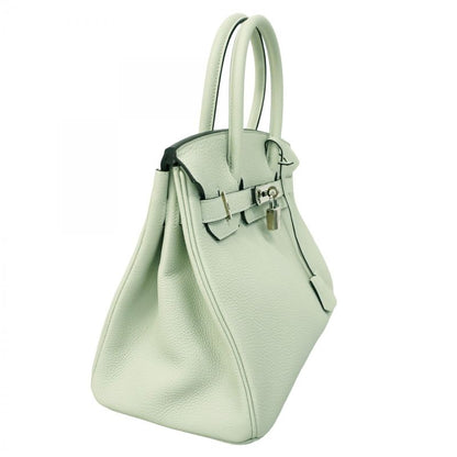 Hermes Handbag Birkin 30 Togo Veil Fizz Silver Hardware B Engraved Ladies