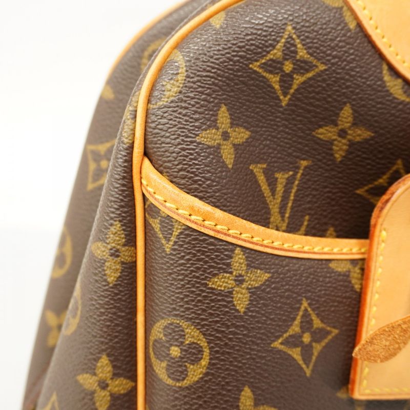 Louis Vuitton Handbag Monogram Deauville M47270 Brown Ladies