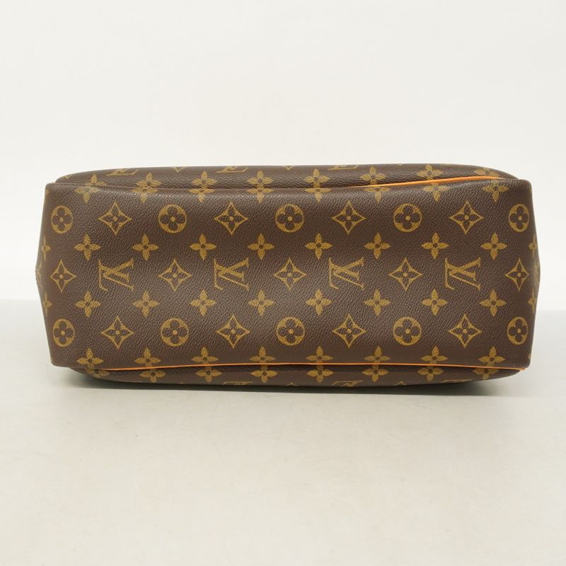 Louis Vuitton Handbag Monogram Deauville M47270 Brown Ladies