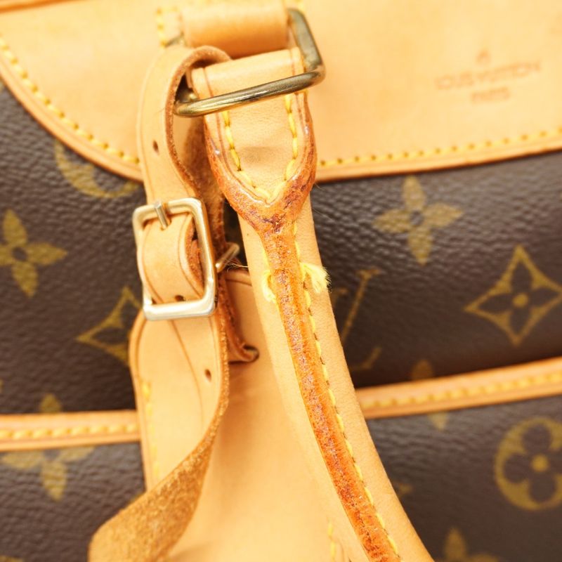 Louis Vuitton Handbag Monogram Deauville M47270 Brown Ladies