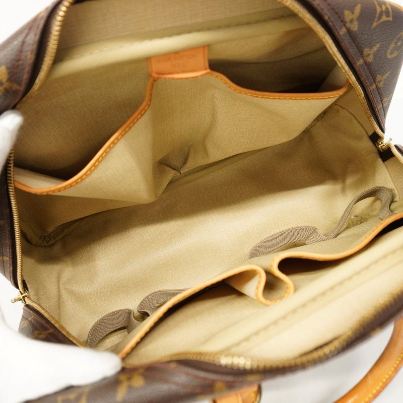 Louis Vuitton Handbag Monogram Deauville M47270 Brown Ladies